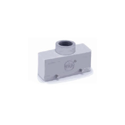 Capot 24B, Aluminium moulé sous pression, IP65, Sortie verticale, M32